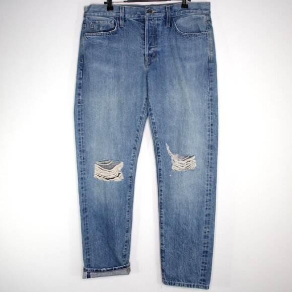 Outerknown Mens 33 x 30 Sea Ambassador Slim Fit Selvedge Jeans NEW G1407